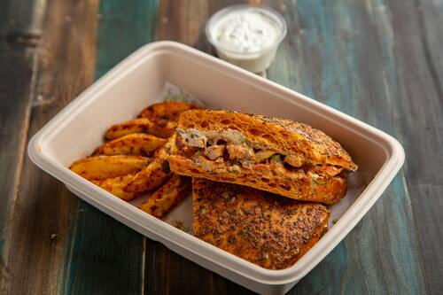 Diagram showing how carbohydrates provide energy to muscles during exercise.